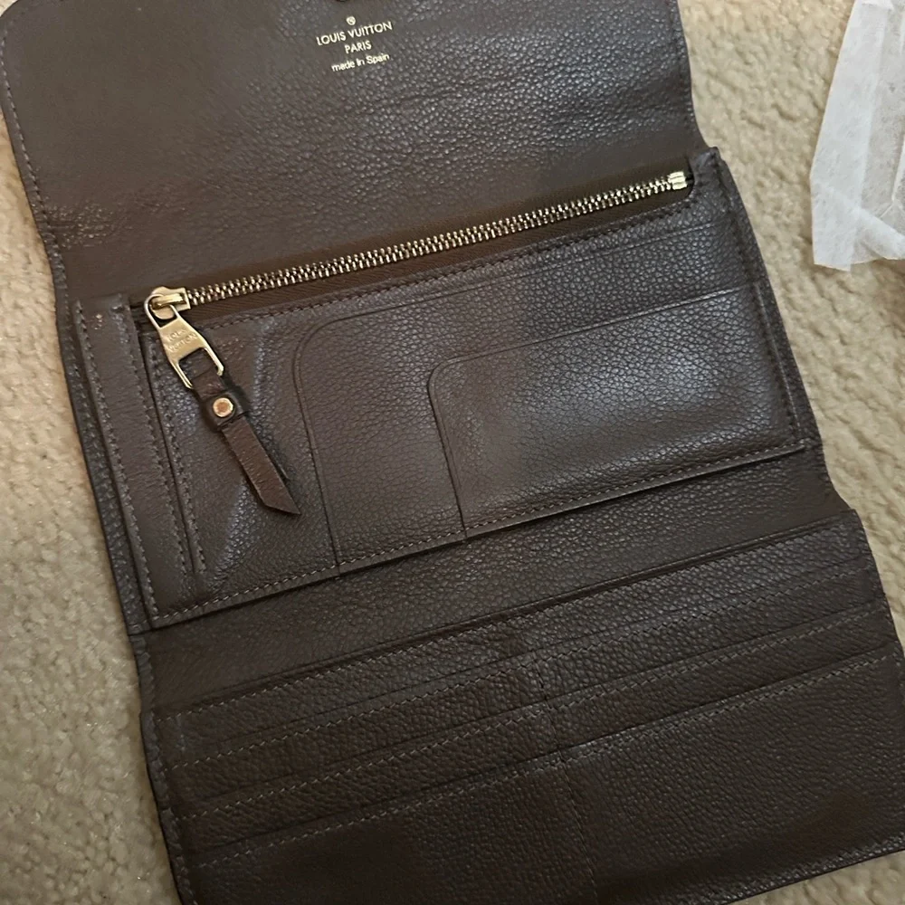 Louis Vuitton Monogram empreinte long Wallet - Picture 6 of 7